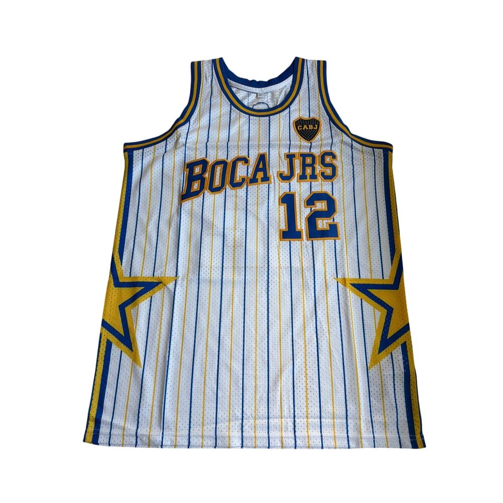 Boca Juniors Sz M basketball jersey